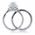 Kat's Pave CZ Wedding Ring Set