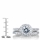Kat's Pave CZ Wedding Ring Set