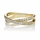 Katherine's Goldtone Cubic Zirconia Double Row Crossed Anniversary Ring