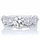 Kathia's 5 Stone CZ Antique Style Wedding Ring Set