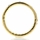 Kee's Goldtone Eternity Ring - Blue CZ