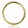 Kee's Goldtone Eternity Ring- Red CZ