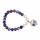 Lucky Cat Ceramic Beaded Friendship Bracelet - Blue & Multicolored