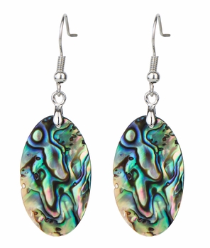 Louella's Petite Abalone Shell Dangle Drop Earring