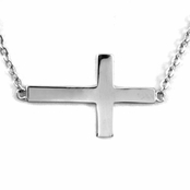 Lucinda's Sideways Cross Bracelet