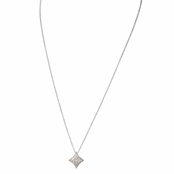 Lucky Vegas Charm Necklace - Diamond - CZ Pave