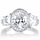 Lula's Oval Cut 3 Stone Engagement Ring