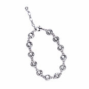 Lydia's Crystal Bezel Bracelet