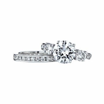 Maria's CZ Wedding Ring Set