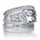 Marinel's Wedding Ring Set - Cushion Cut CZ