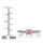 Minnie's Princess Cut CZ Promise Ring - 1 CT Pink CZ