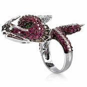 Mushu's Silvertone Year of the Dragon Ring