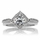 Natalie's Round Cut Vintage Style Engagement Ring - 0.5 Carats