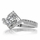 Natalie's Round Cut Vintage Style Engagement Ring - 0.5 Carats