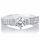 Nivena's Modern Style Round Cut CZ Pave Wedding Ring Set