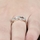 Ora's Cubic Zirconia Infinity Promise Ring