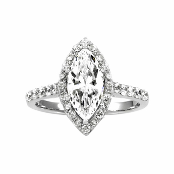 Padgett's Engagement Ring - Marquise Cut CZ