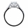 Padgett's Marquise Cut CZ Engagement Ring and Guard Set