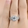 Pavi's 1.74ct Art Deco Style Emerald Cut CZ Engagement Ring
