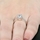 Peony's Promise Ring - Round CZ