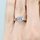 Peony's Promise Ring - Round CZ