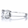 Peony's Promise Ring - Round CZ