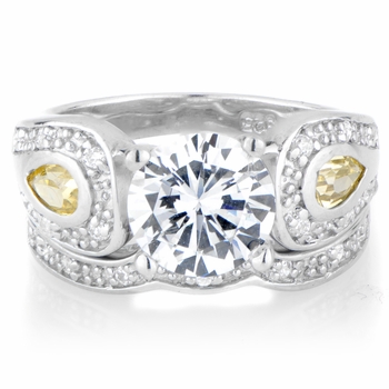 Persephone's 2.5 TCW Antique Wedding Ring Set