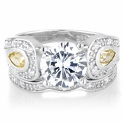 Persephone's 2.5 TCW Antique Wedding Ring Set