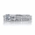 Lalita's Petite Three Stone Silvertone CZ Wedding Ring Set