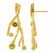 Premiere Collection: Sophia's Fancy Earrings - Imitation Stones