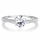 Rosemarie's 1.25 CT Round Cut CZ Engagement Ring
