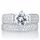 Kali's .85 ct Round Cut CZ Wedding Ring Set
