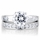 Ruchita's Classic CZ Wedding Ring Set