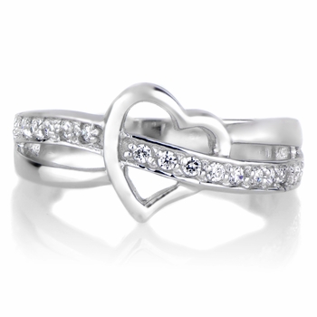 Ruka's Heart & CZ Promise Ring