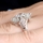 Scarlett's Art Deco CZ Engagement Ring