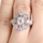 Scarlett's Art Deco CZ Engagement Ring