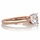 Serafina's Engagement Ring - Rose Goldtone