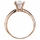 Serafina's Engagement Ring - Rose Goldtone