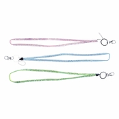 Set of 3 Lanyards - Pink, Blue, Green
