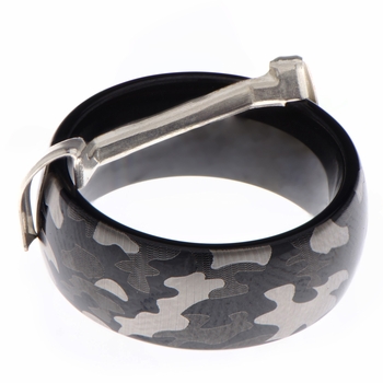 Set of 3 Men's Sizing Ring Guard - Goldtone