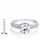 Shantae's 2 CT Butterfly Setting CZ Engagement Ring
