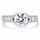 Shantae's Engagement Ring - 1 CT Butterfly Set CZ