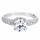 Shantae's 2 CT Butterfly Setting CZ Engagement Ring