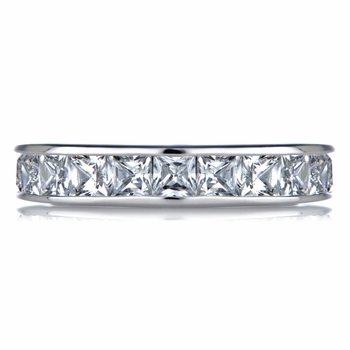Sharla's Channel Set CZ Eternity Ring