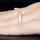 Shayla's 1.24ct Rose Goldtone and Peach CZ Engagement Ring