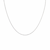 Silvertone Necklace Chain - 24" (1mm)