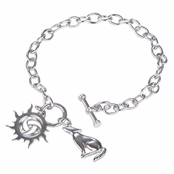 Sloane's Sun & Wolf Charm Bracelet