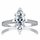 Sonia's Signity CZ Engagement Ring - Marquise Cut