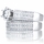 Sylvia's Triple Row Cubic Zirconia Wedding Ring Set