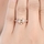 Trista's 4ct Rose Goldtone Princess Cut Champagne CZ Engagement Ring